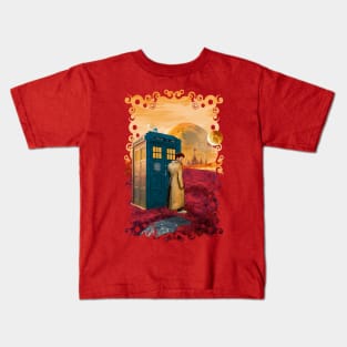 13th Doctor who at gallifrey planet Kids T-Shirt